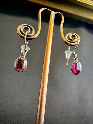 画像: 想いが届く♡愛と絆のガーネット　ピアス