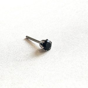 画像: マイナスをプラスへ導く★ブラックオニキス　men's ピアス