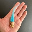 画像2: 色別☆願いを叶える北欧の妖精トロール人形 水色●人間関係 (2)