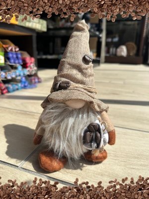 画像: お金のありかを教えてくれる！宝物の守護者 伝説の妖精gnome（ノーム）コーヒーブラウン