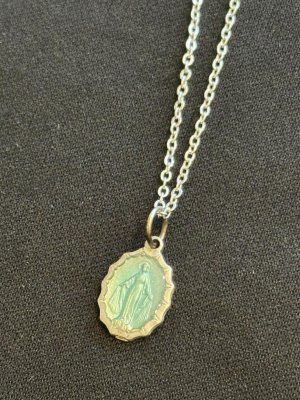 画像: 【限定】奇跡の碧い小さなメダイネックレス