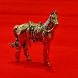 画像: あらゆる勝負に勝つ！【真鍮馬】商売繫盛・出世・あらゆる勝負事のお守り【2026年の干支】