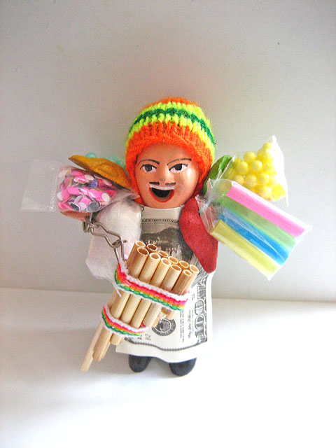 画像: エケコ（エケッコー）人形用小物　ペルーのミニチュア楽器・アンターレＫＨ【小物のみの価格です】