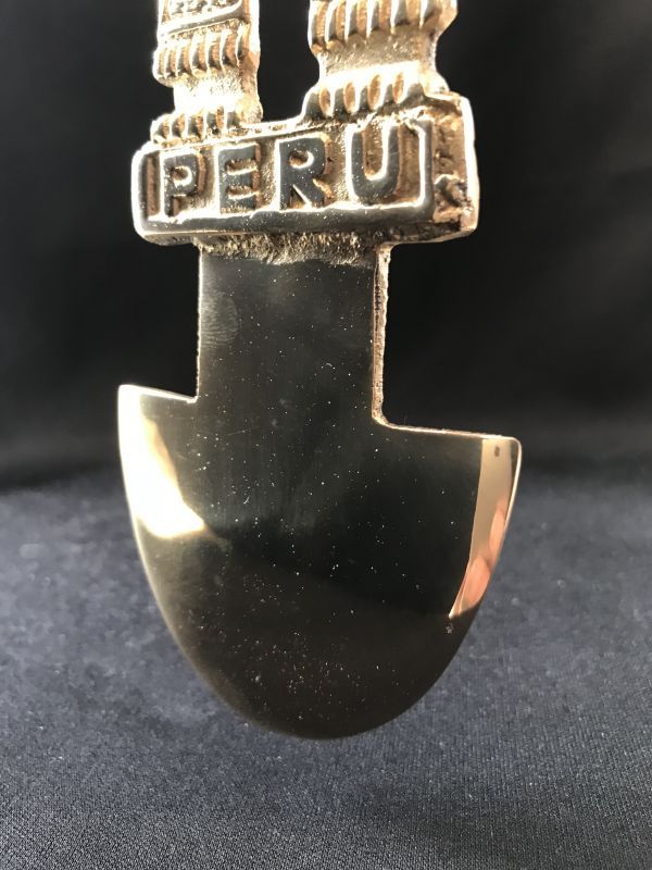 画像: BIG!　大強運と大金運に恵まれるパワーが秘められた　ペルーの聖なる黄金の大きなナイフ★トゥミ　B
