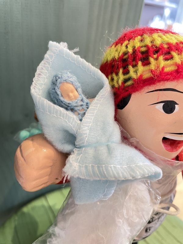 画像: エケコ人形用小物　赤ちゃんが欲しい❤おくるみ　フェルトB【小物のみの価格】