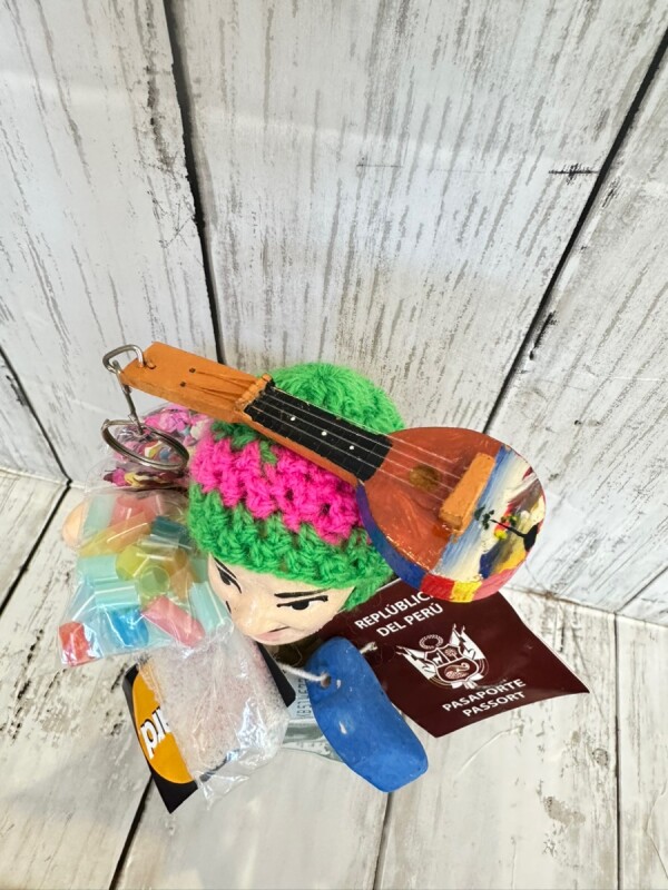 画像: エケコ（エケッコー）人形用小物　ペルーのミニチュア楽器・ギターＫＨ【小物のみの価格です】