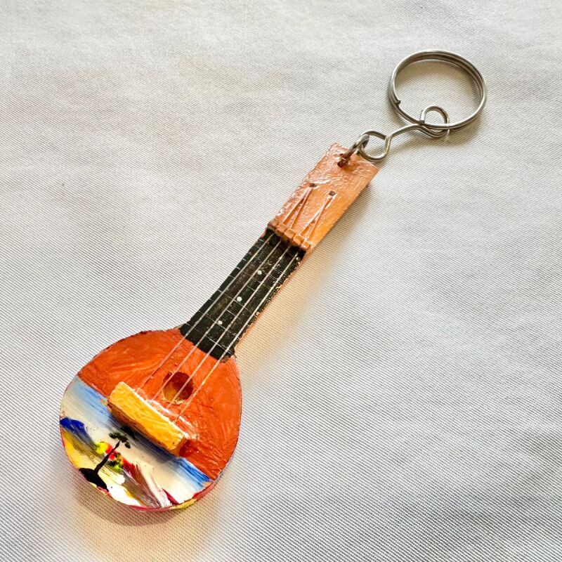 画像: エケコ（エケッコー）人形用小物　ペルーのミニチュア楽器・ギターＫＨ【小物のみの価格です】