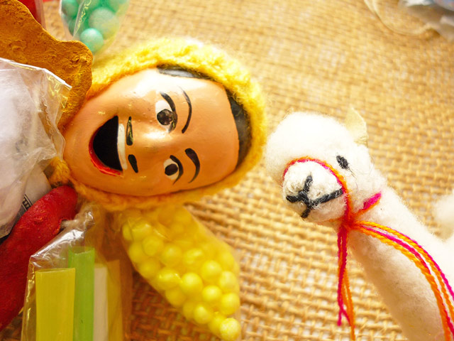 画像: ふわふわ♪NEW！エケコ人形のお友達 アルパカちゃん♪リアルVer白い子／仕事運アップ