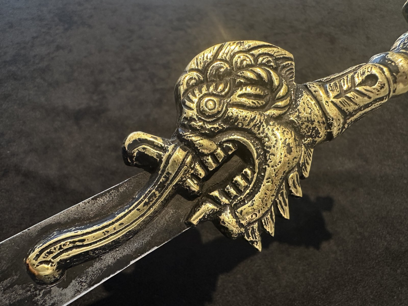 画像6: 結界を張り、悪を寄せ付けない！煩悩や悪を断ち切る！不動明王の炎剣🔥カドゥカ <チベット密教法具> (6)