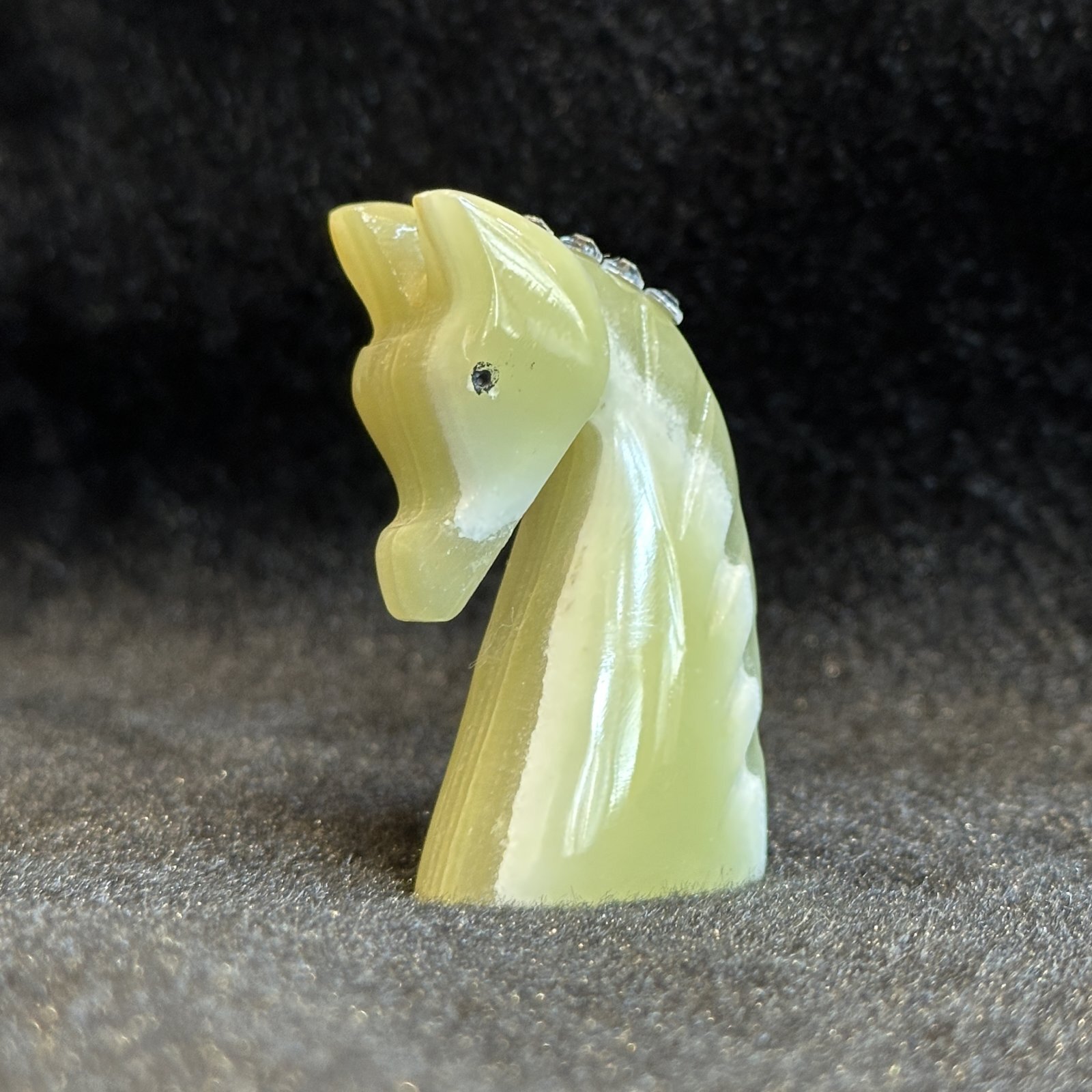 画像: 護られる!魔除けの石オニクス天然石 馬 ビジュー【2026年の干支】