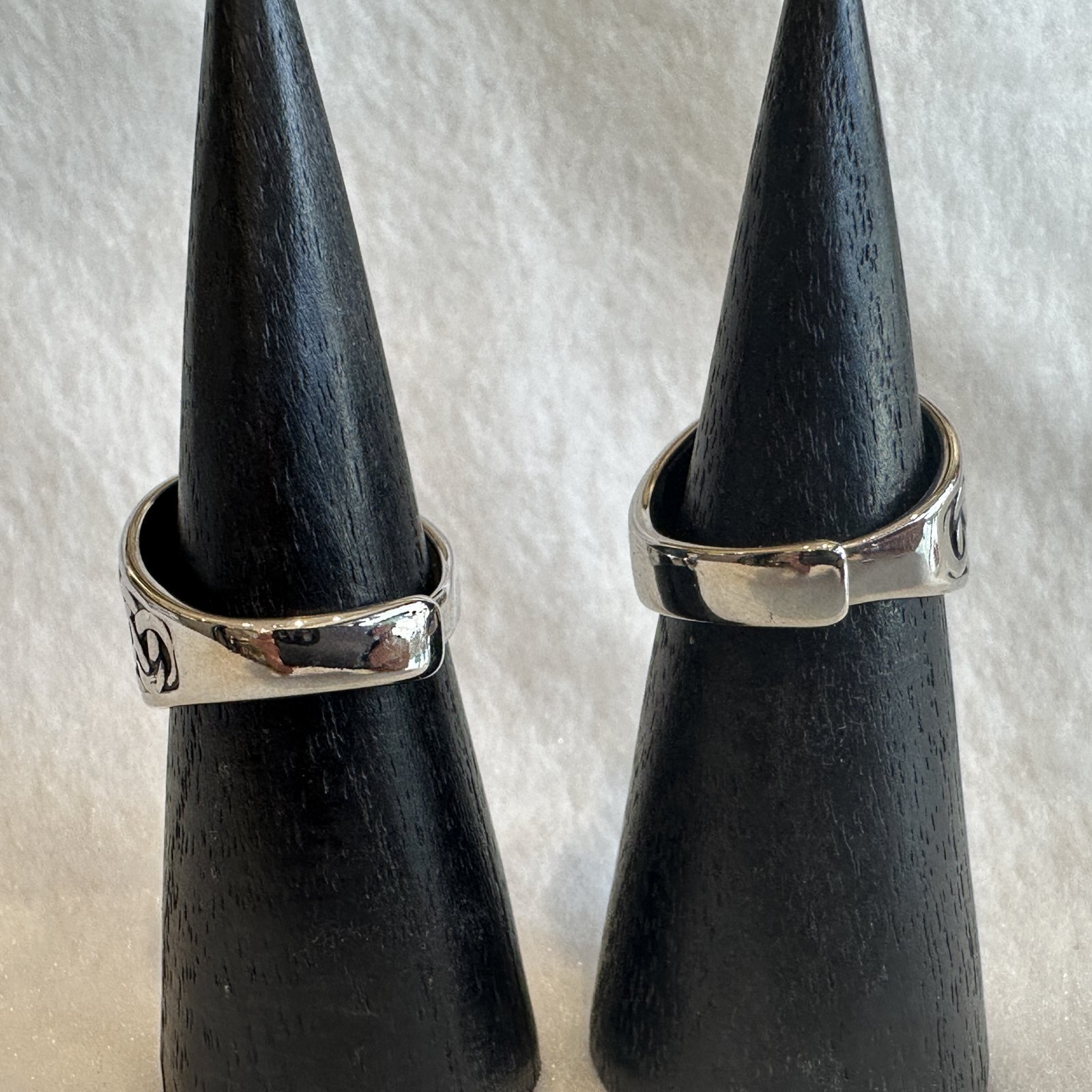 画像4: 運気を動かす伝統ケルトノット。進むべき道を示す★ヴァイキングコンパスリング Silver925 聖なるルーン文字〜Vegvisir〜 (4)