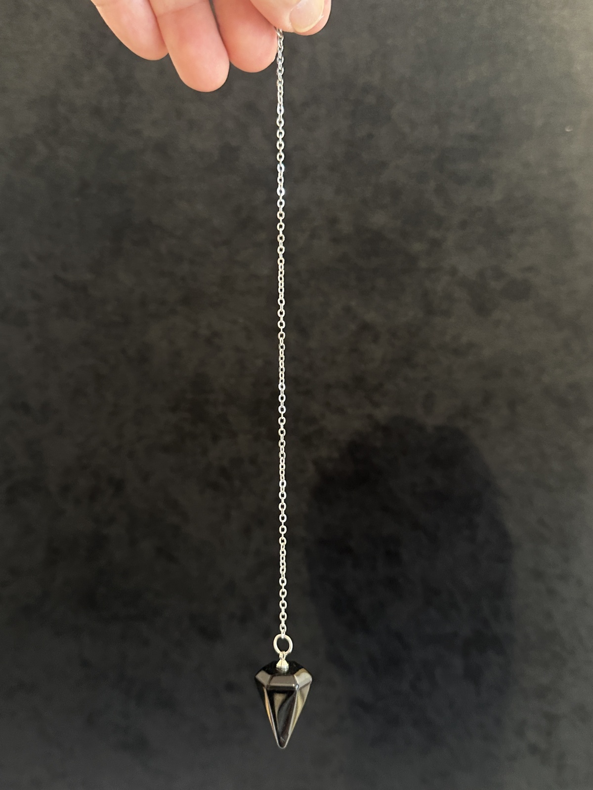 画像2: 悩み事の答えを導き出す！ペンデュラムS　強力な保護力を持つ石ブラックオニキス (2)