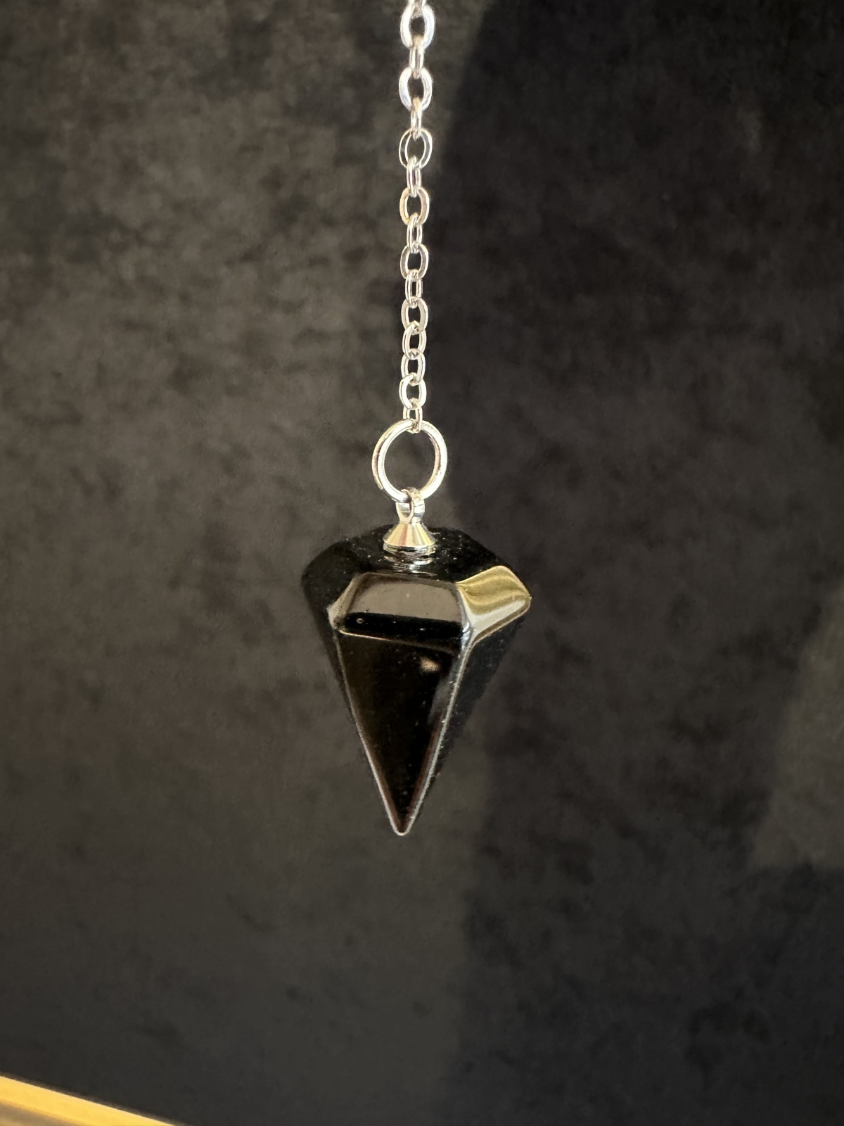 画像4: 悩み事の答えを導き出す！ペンデュラムS　強力な保護力を持つ石ブラックオニキス (4)