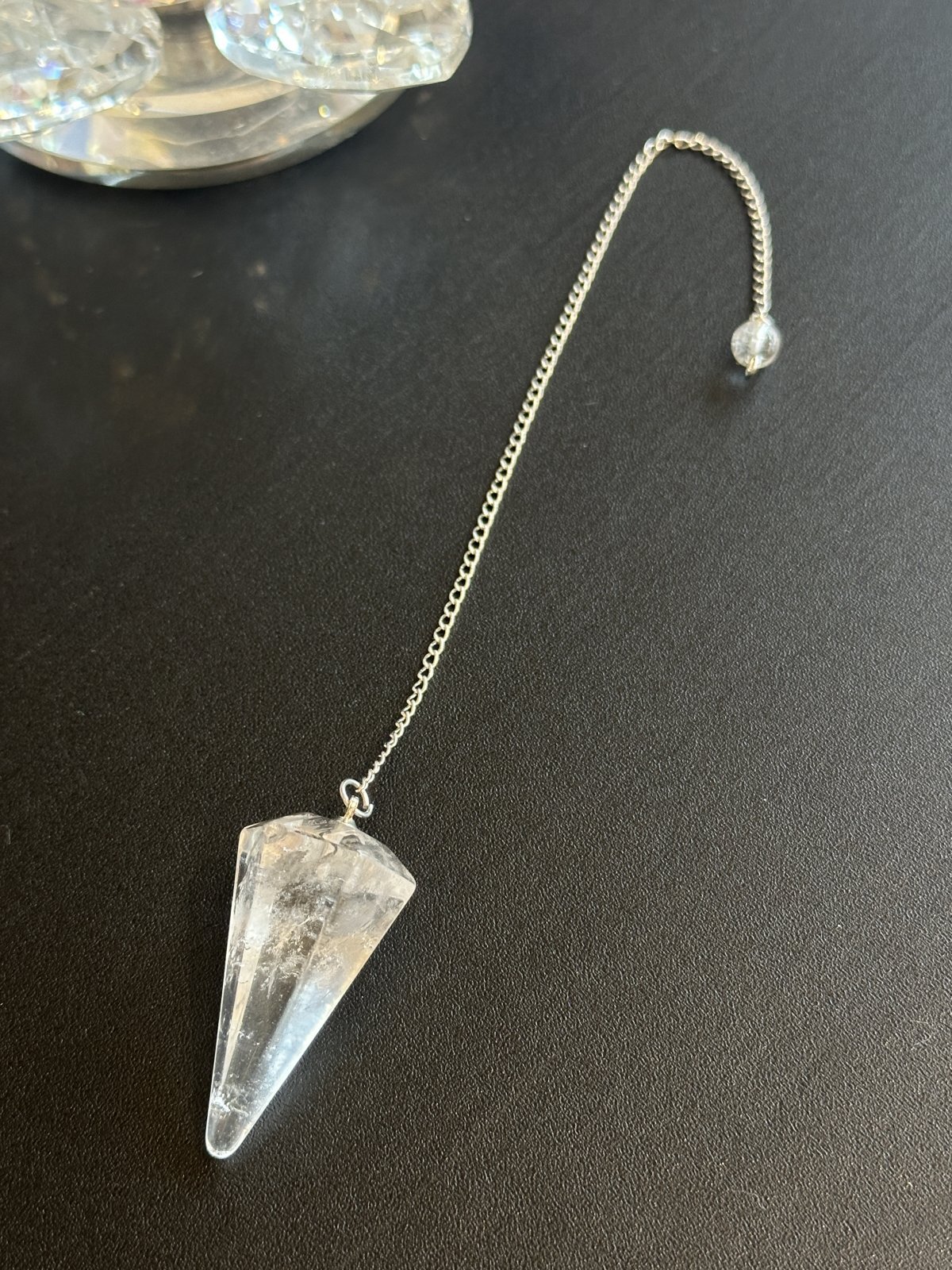 画像2: 悩み事の答えを導き出す！ペンデュラム　運気を高め、潜在能力を引き出す〜水晶〜　カットタイプ (2)