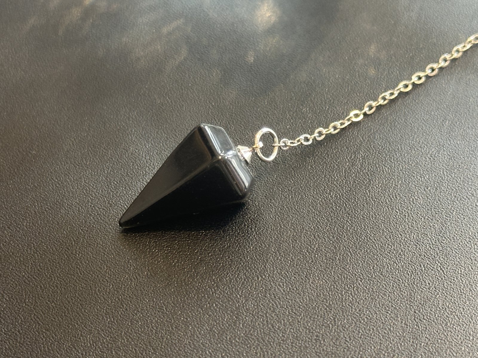 画像6: 悩み事の答えを導き出す！ペンデュラムS　強力な保護力を持つ石ブラックオニキス (6)