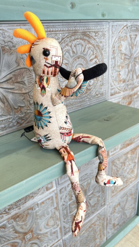 画像: アメリカン インディアンの精霊柄 ココペリDOLL 〜話題の幸せを呼ぶ精霊〜