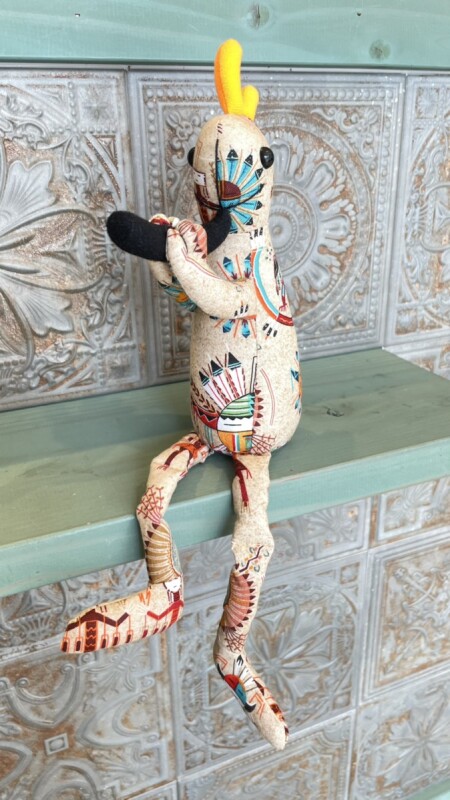 画像: アメリカン インディアンの精霊柄 ココペリDOLL 〜話題の幸せを呼ぶ精霊〜